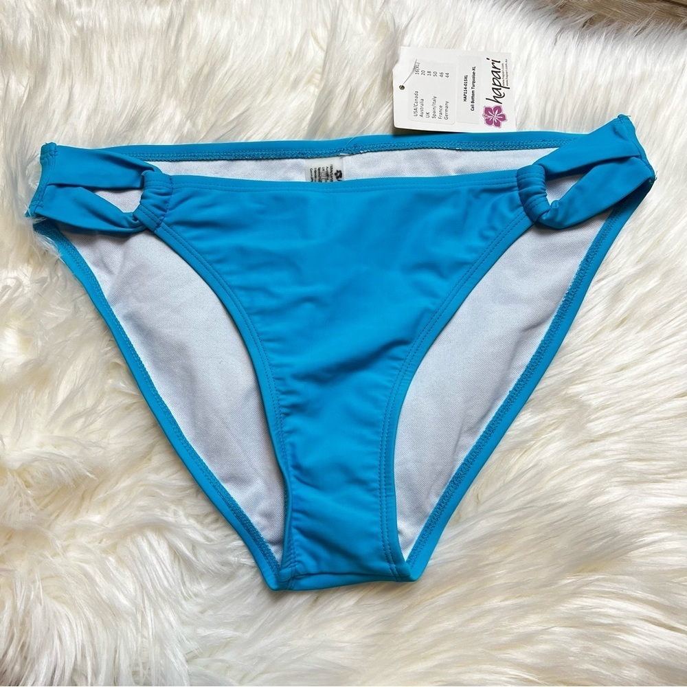 Hapari Cali Bikini Bottom Turquoise. Size XLarge. NWT.